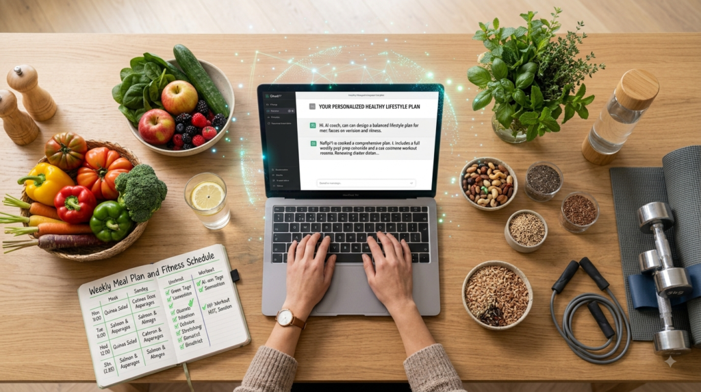 healthy lifestyle prompts for ChatGPT